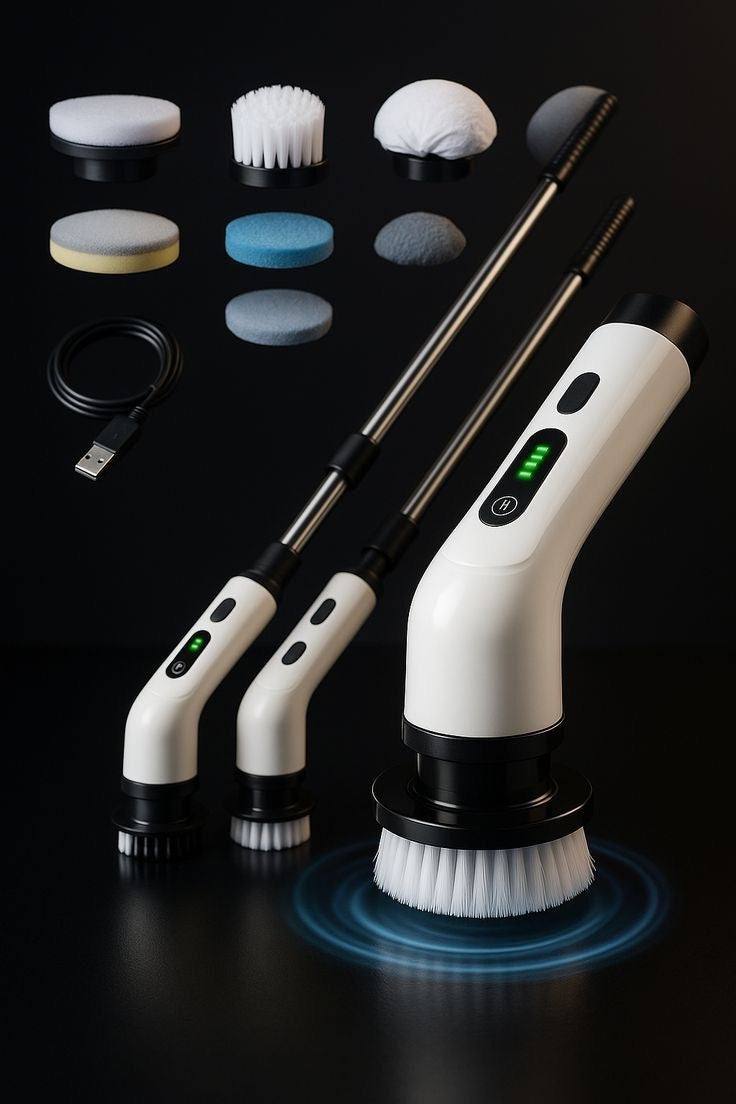 brosse de nettoyage multi-usages 9en1