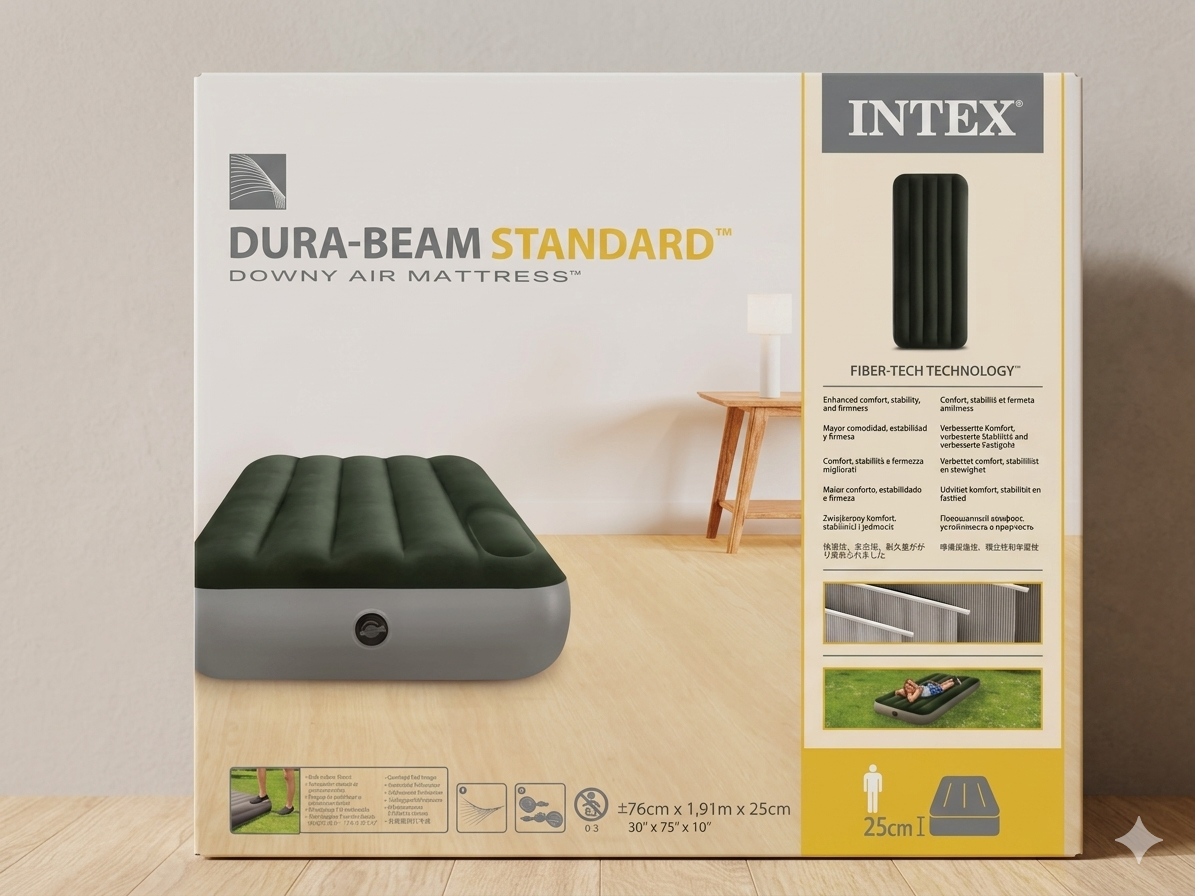 Matelas de plage intex Original avec Pompe Intégrée