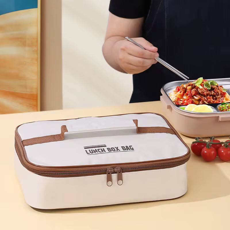 Lunch Box مقسم و عصري + حقيبة حرارية 🔥