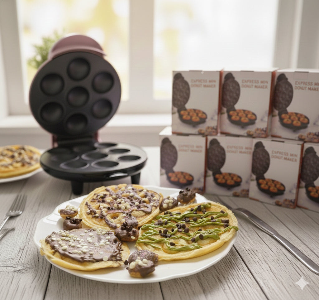 🍩 صانعة الدونات – Mini Donut Maker