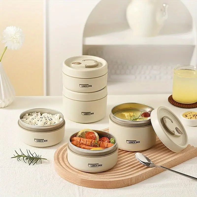 💯 Lunch Box Inox 3 Pièces + Sac Isotherme 🔥