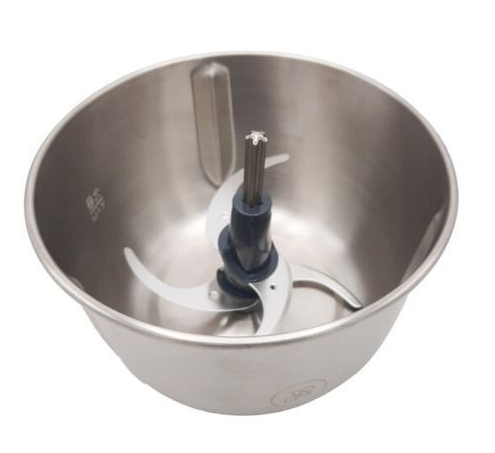 H.M.S Mini Hachoir Avec 3-bols en Inox 350w 🥇 🇪🇺