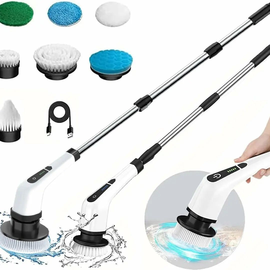 brosse de nettoyage multi-usages 9en1