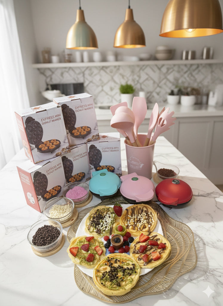 🍩 صانعة الدونات – Mini Donut Maker