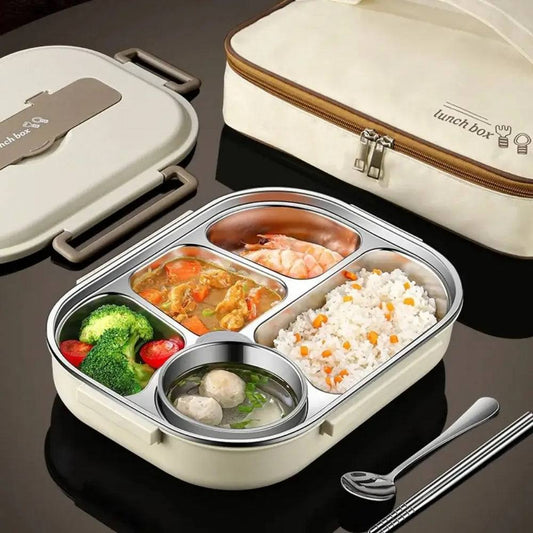 Lunch Box مقسم و عصري + حقيبة حرارية 🔥